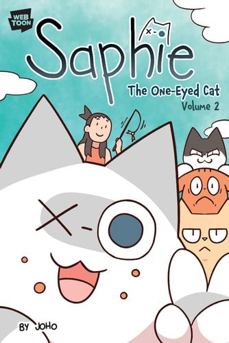 Cover of Saphie the One-eyed Cat. Volume 2