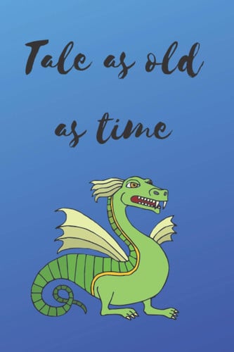 Cover of Tale As Old As Time Journal: 100 Pages of Blank Boxes Storyboard Creating Notebook