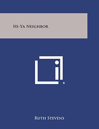 Cover of Hi-Ya Neighbor