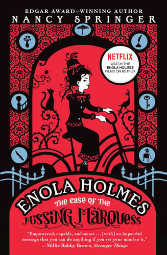 Cover of Enola Holmes: The Case of the Missing Marquess