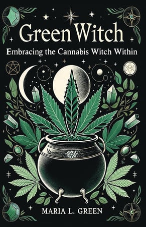 Cover of Green Witch Embracing the Cannabis Witch Within