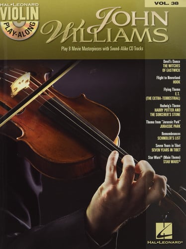 Cover of John Williams Violin Play-Along Volume 38