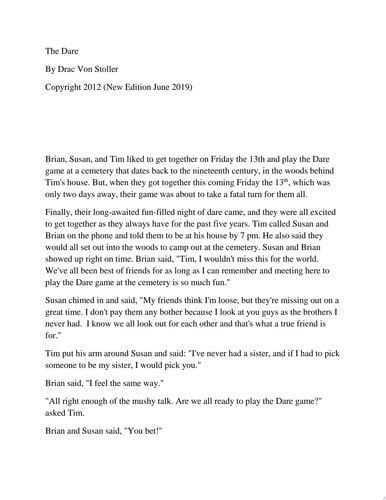Cover of The Dare