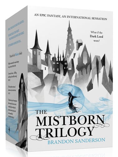 Cover of Mistborn Trilogy Boxed Set: Mistborn, The Well of Ascension, The Hero of Ages