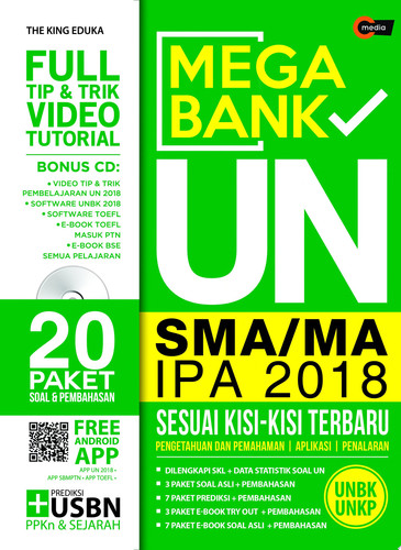 Cover of Mega Bank UN SMA IPA 2018 ( Plus CD)