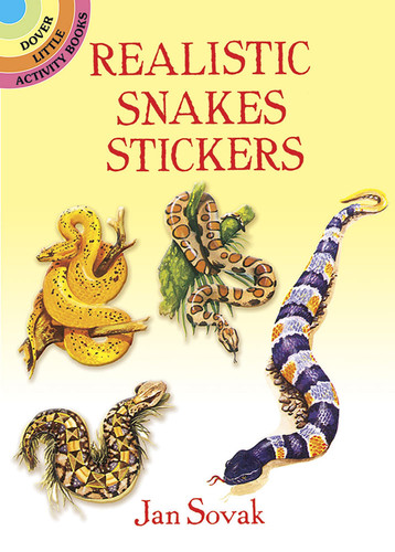 Cover of Realistic Snakes Stickers