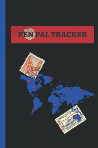 Cover of Penpal Tracker: Penpal Mail Tracker and Contact Information Log Book
