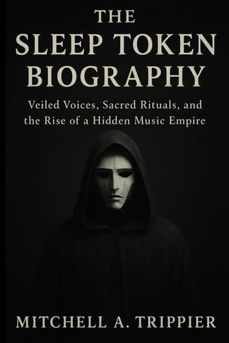 Cover of THE SLEEP TOKEN BIOGRAPHY: Veiled Voices, Sacred Rituals, and the Rise of a Hidden Music Empire