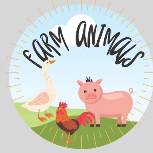Cover of Farm Animals: Farm Animals for Kids