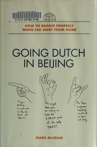 Cover of Going Dutch in Beijing