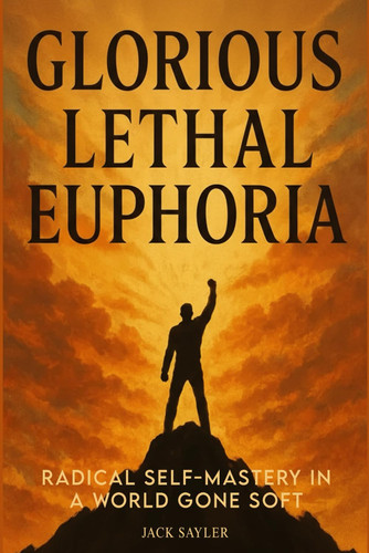 Cover of Glorious Lethal Euphoria: Radical Self-Mastery in a World Gone Soft