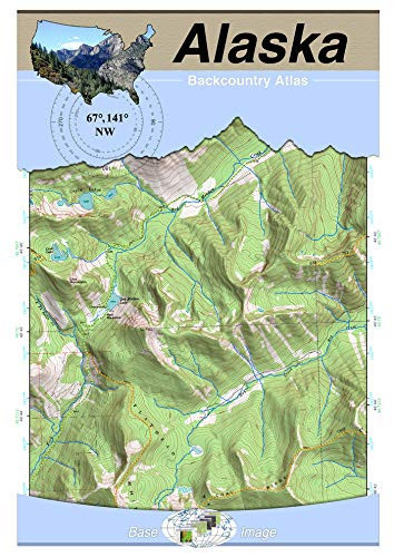 Cover of 67°141° NW - Coleen - East, Alaska Backcountry Atlas Enhanced Topographic