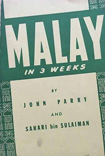 Cover of Malay in 3 Weeks
