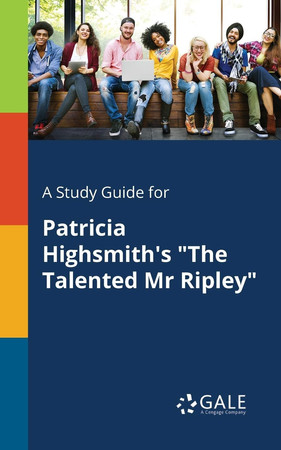 Cover of A Study Guide for Patricia Highsmith's "The Talented Mr Ripley"