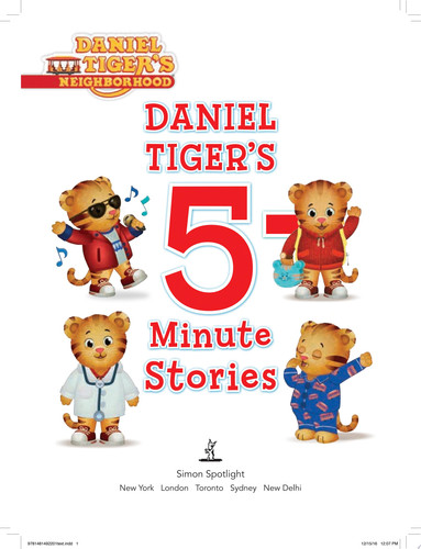 Cover of Daniel Tiger's 5-minute Stories