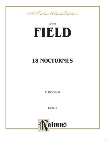 Cover of 18 Nocturnes: For Piano Solo
