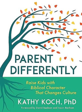 Cover of Parent Differently: Raise Kids With Biblical Character That Changes Culture