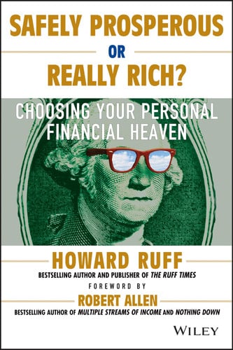 Cover of Safely Prosperous or Really Rich