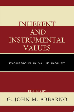 Cover of Inherent and Instrumental Values