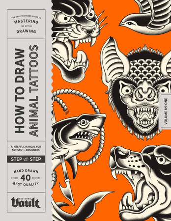 Cover of How to Draw Animal Tattoos