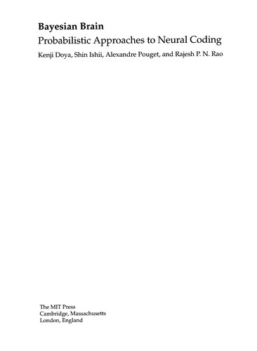 Cover of Bayesian Brain