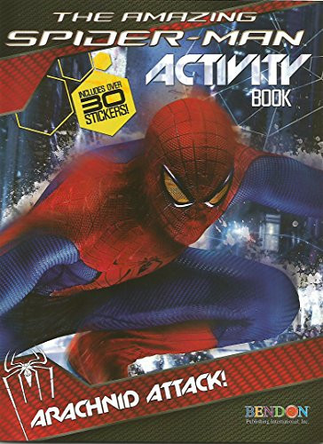 Cover of The Amazing Spiderman Activity Book Arachnid Attack (2012)