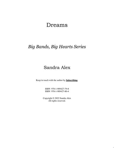 Cover of Dreams
