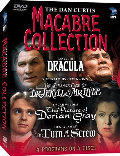 Cover of The Dan Curtis Macabre Collection (Dracula (1973) / The Turn of the Screw (1974) / Dr. Jekyll and Mr. Hyde (1968) / The Picture of Dorian Gray (1973))