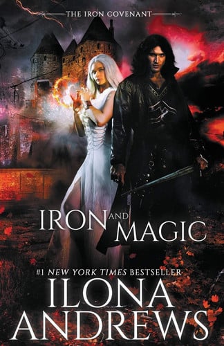 Cover of Iron and Magic (The Iron Covenant, #1)