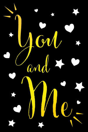 Cover of You and Me Journals and Notebook for Couples - Blank Lined to Write In