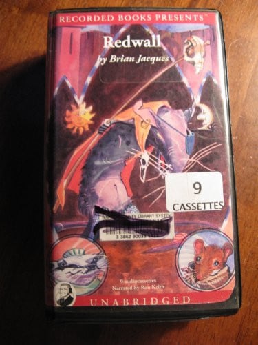 Cover of Redwall Brian Jacques Unabridged Audio Cassette