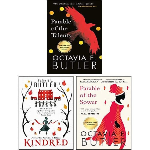 Cover of Octavia E. Butler 3 Books Collection Set (Parable of the Sower, Parable of the Talents, Kindred)