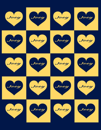 Cover of JOEY: Beautiful Joey Present - Perfect Personalized Joey Gift (Joey Notebook / Joey Journal)