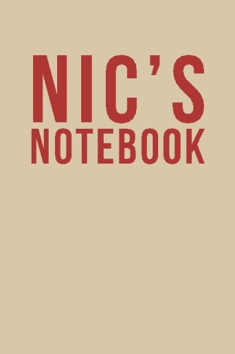 Cover of Nic's Notebook