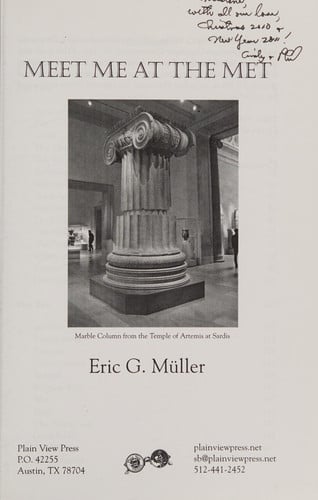 Cover of Meet Me at the Met