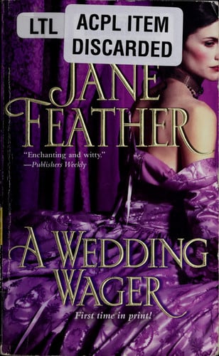 Cover of A Wedding Wager