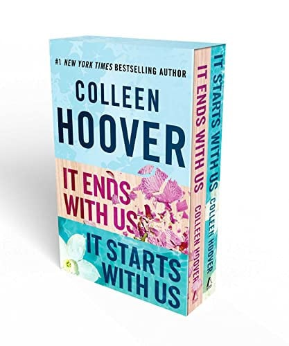 Cover of Colleen Hoover It Ends With Us Boxed Set It Ends With Us, It Starts With Us - Box Set