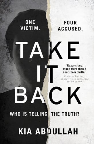 Cover of Take It Back (Zara Kaleel, #1)