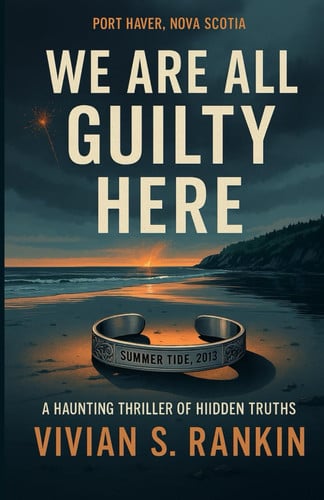 Cover of We Are All Guilty Here: A Haunting Thriller of Hidden Truths
