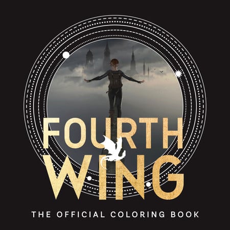 Cover of Fourth Wing: The Official Coloring Book