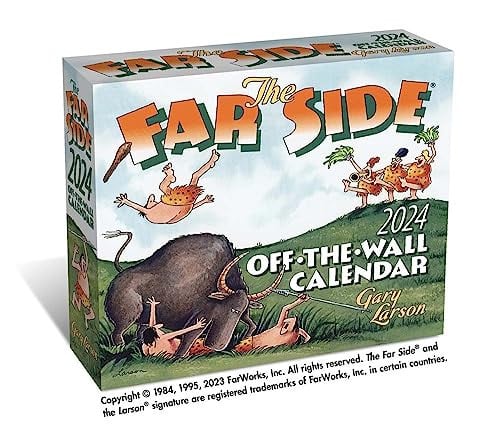 Cover of The Far Side® 2024 Off-the-Wall Day-to-Day Calendar