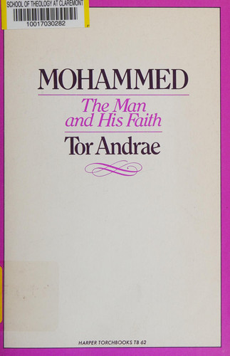 Cover of Mohammed, the Man and His Faith