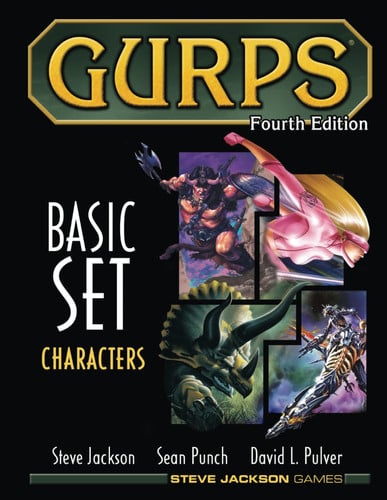 Cover of GURPS Basic Set: Characters, Fourth Edition: (B&W Softcover) (GURPS Basic Set, Fourth Edition (b&w), From Steve Jackson Games)