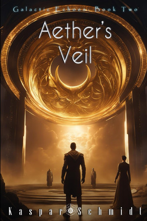 Cover of Aether's Veil (Galactic Echoes: Tales of the Oneness Realm)