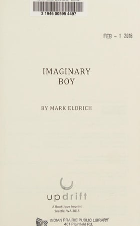 Cover of Imaginary Boy