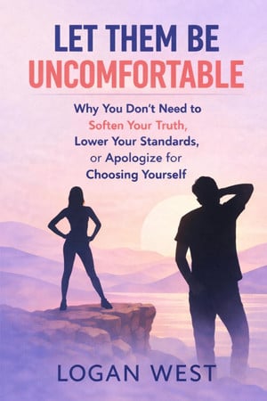 Cover of LET THEM BE UNCOMFORTABLE: Why You Don’t Need to Soften Your Truth, Lower Your Standards, or Apologize for Choosing Yourself (The Let Them Emotional Detachment Series)