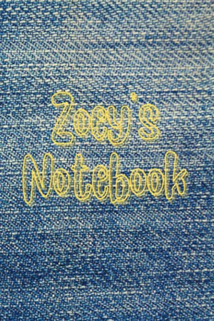 Cover of Zoey's Notebook