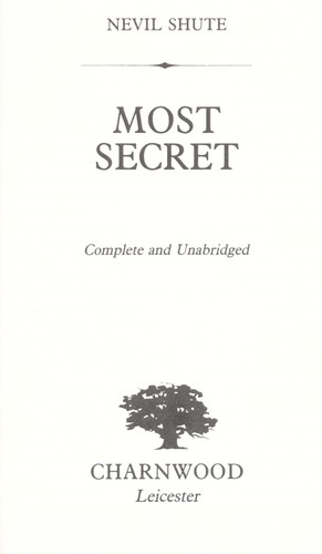 Cover of Most Secret