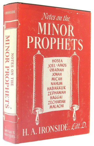 Cover of Note on the Minor Prophets