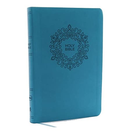 Cover of NKJV Value Thinline Bible Red Letter Edition [Large Print, Blue]